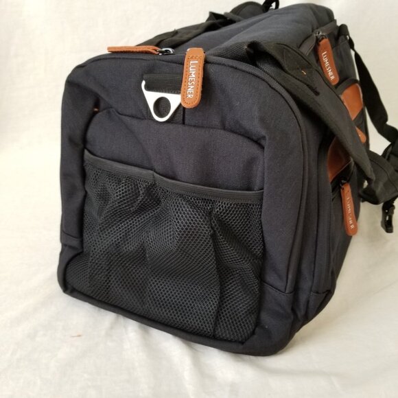 NWT! 38L Convertible Lightweight Duffel Backpack - Nylon/Polyester/Faux Leather - Picture 14 of 16